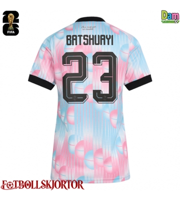 Belgien Michy Batshuayi #23 Bortatröja Dam VM 2026 Kortärmad